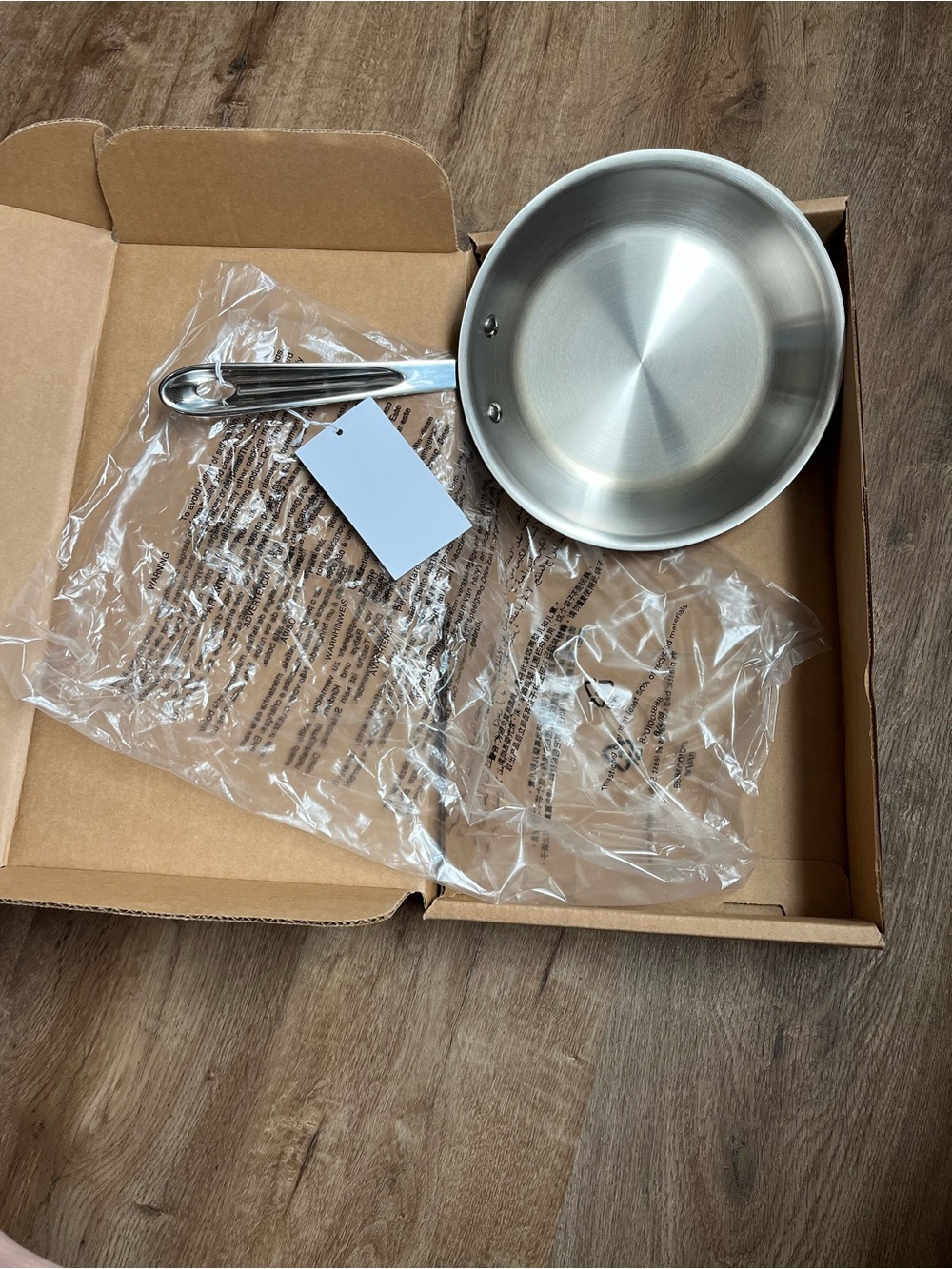 (D5) All-Clad Stainless Steel 8” Fry Pan, NEW - Picture 3 of 8